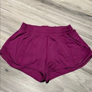 Purple Lululemon Hotta Hot Shorts II